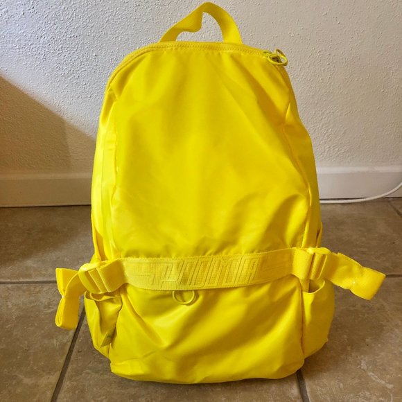 yellow puma backpack